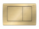 TECEplanus Панель смыва унитаза для двойной системы смыва, материал металл, цвет панели состаренная латунь (9240366)  (9240366)