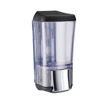 Диспенсер для мыла NOFER Black 03010.N 170 мл, пластик/черный