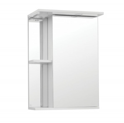 Зеркальный шкаф для ванной Style Line Эко Стандарт Николь 50/С белый (ЛС-00000116)