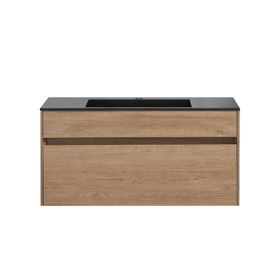 Тумба под раковину Vincea Chiara 1000 подвесная 1 ящик soft-close, N.Oak VMC-2C100NO