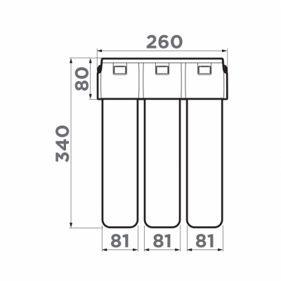 Сменный модуль OMOIKIRI PURE DROP LITE (4998028)