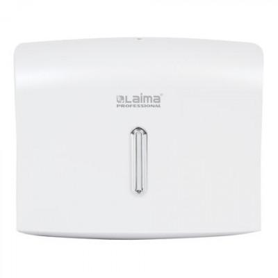 Диспенсер для полотенец LAIMA PROFESSIONAL BASIC (Система H2), Z-сложения, белый, ABS, 605049