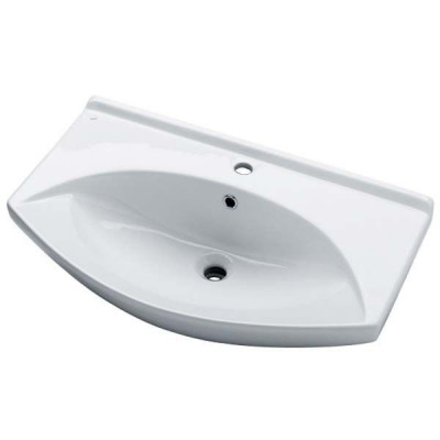 Тумба Misty Джулия 65 прямая зеленая (Л-Джу01065-0810Пр) с раковиной