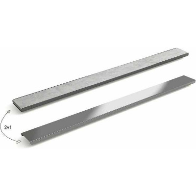 Душевой лоток PlastBrno Design 4 85 SZA4850 с решеткой хром под плитку