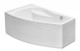 Акриловая ванна Santek Майорка XL 160х95 L асимметричная белая 1WH111991  (1WH111991)
