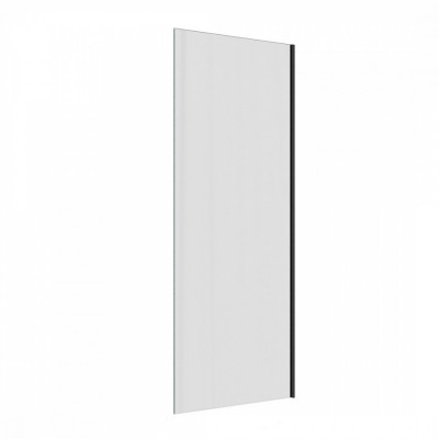 Шторка на ванну 60x140 Maretti Project Black PB41F6014099, черный профиль