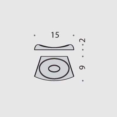 COLOMBO Land B2840.000 мыльница настольная