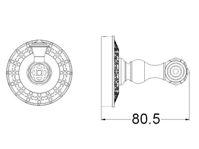 Zorg Antic AZR 01 BR крючок, бронза