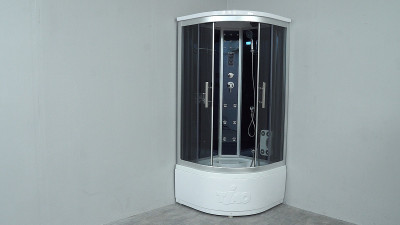 Душевая кабина Timo Standart 100x100 T-1100 с гидромассажем четверть круга