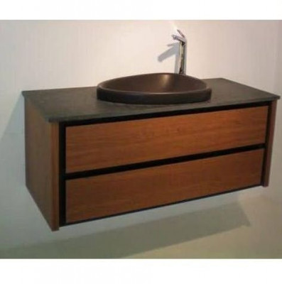 Armadi Art Moderno Bocciolo BCE126 тумба с раковиной, коричневая, 126 см