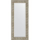 Зеркало настенное Evoform Exclusive 150х65 BY 3554 с фацетом в багетной раме Барокко серебро 106 мм  (BY 3554)
