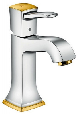 Смеситель для раковины Hansgrohe Metropol Classic 31300090 (хром золото)