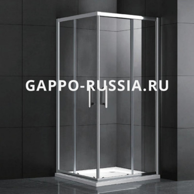 Душевой угол Gappo универсальный хром/стекло (G207.2.9090) 90x90x190 см