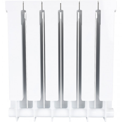 Радиатор биметаллический боковое подключение (белый RAL 9016) STOUT ALPHA 500 6 секций (SRB-2310-050006)