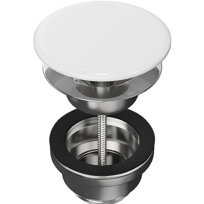 Донный клапан Kerama Marazzi DRR.1/WHT белый глянцевый для раковины