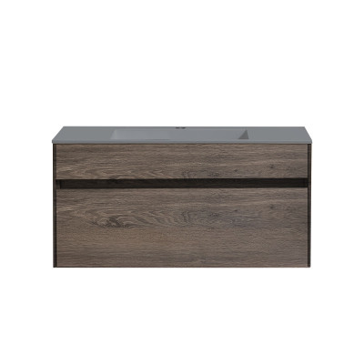 Тумба под раковину Vincea Chiara 1000 подвесная 1 ящик soft-close, R.Oak VMC-2C100RO