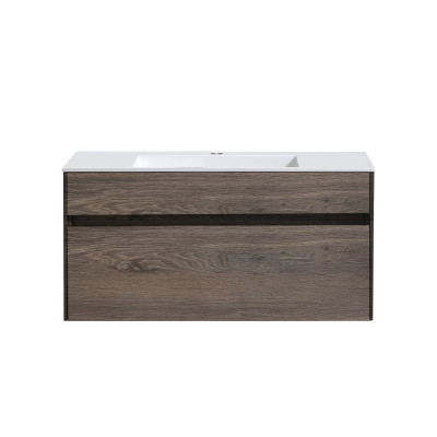 Тумба под раковину Vincea Chiara 1000 подвесная 1 ящик soft-close, R.Oak VMC-2C100RO