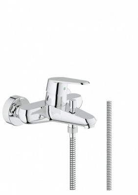 Смеситель для ванны GROHE Eurodisc Cosmopolitan с душевым гарнитуром, хром (33395002)