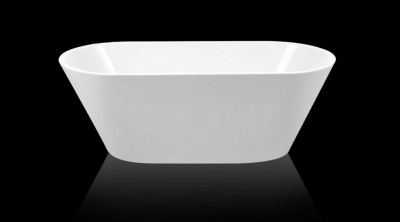 Акриловая ванна Belbagno bb61-1700-w0, овальная, 170х75х58 см