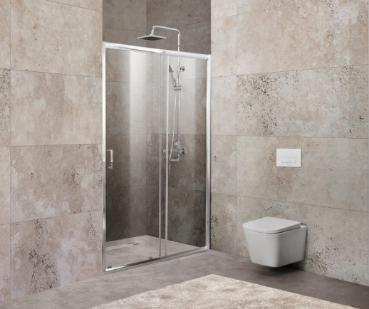 Дверь в проем BelBagno UNIQUE-BF-1-120/135-C-Cr