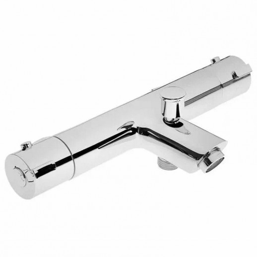 Смеситель для ванны Haiba HB60809 с термостатом с душевым гарнитуром (латунь) хром