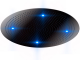 Otler Sapphire SD82 круглый душ с подсветкой, синий, 82см хром (SD82 cr)