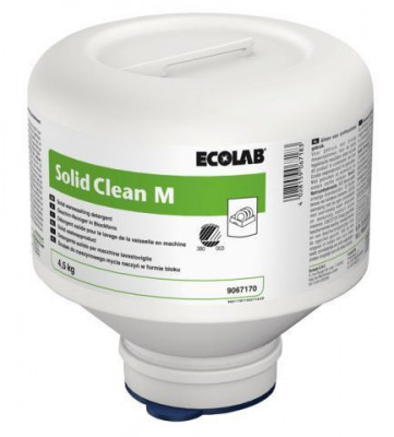 Ecolab Solid Clean M концентрированное твердое моющее средство для посудомоечных машин для воды средней жесткости