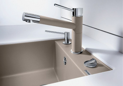 Мойка для кухни Blanco Dalago 45 518846 темная скала ис-ный гранит прямоугольная