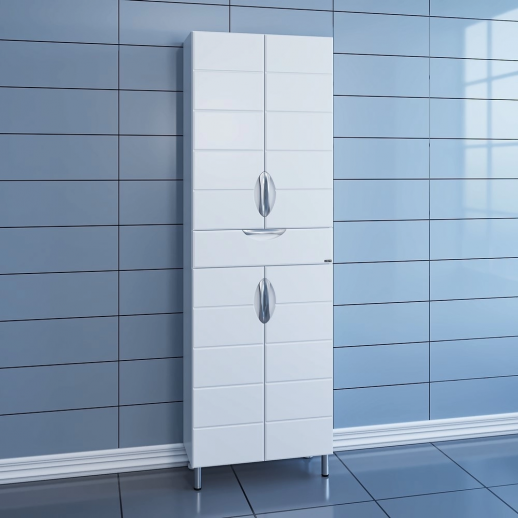 Шкаф-пенал СаНта  Родос-60, белый