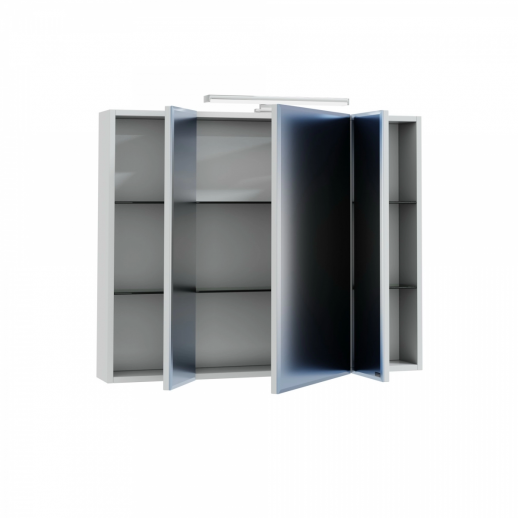 Зеркальный шкаф СаНта "Стандарт-80" свет Трельяж