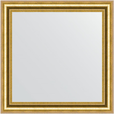 Зеркало настенное Evoform Definite 66х66 BY 0786 в багетной раме Состаренное золото 67 мм