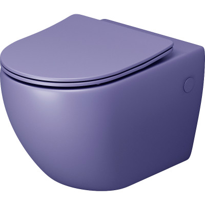 Унитаз Grossman Color GR-4411LIMS подвесной фиолетовый микролифт