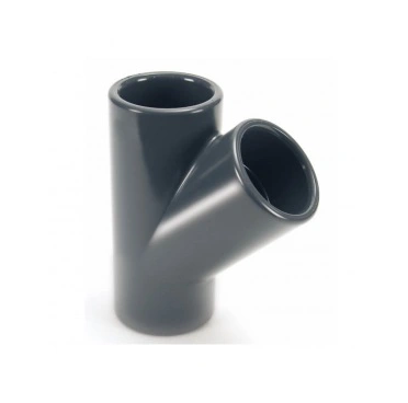 Тройник клеевой 45°, Comer и Raccord Plast 110 TY401100PVC
