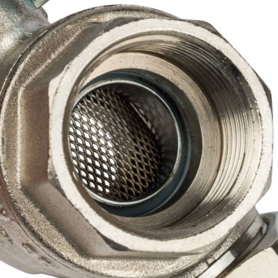 Кран шаровой с фильтром 3/4 STOUT (SVF 0001 000020)