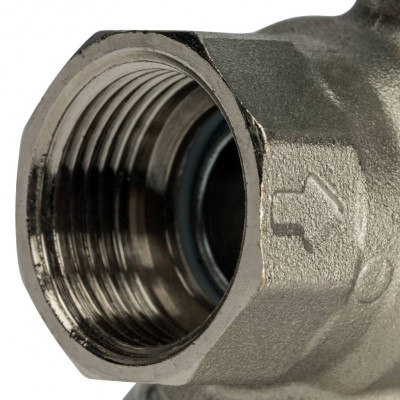 Кран шаровой с фильтром 3/4 STOUT (SVF 0001 000020)