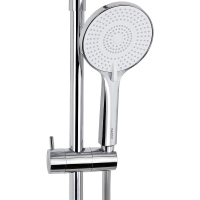 Душевая система Kaiser Serio 05382 с термостатом хром 3 режима