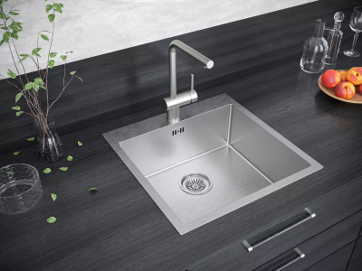 Смеситель для кухни Paulmark Spring Sp212067-BS брашированная сталь