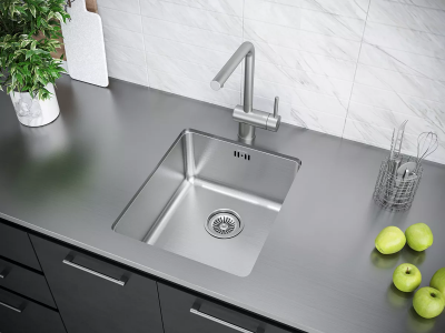 Смеситель для кухни Paulmark Spring Sp212067-BS брашированная сталь