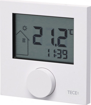 Комнатный термостат TECEfloor с ЖК-дисплеем, RT-D 230 Control (77410035)
