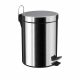 Ведро для мусора с педалью Санакс 105, нержавеющая сталь, 5 л Ведро для мусора с педалью (пневматический лапан) GFmark 105-Р, нержавеющая сталь, 5 л (105)
