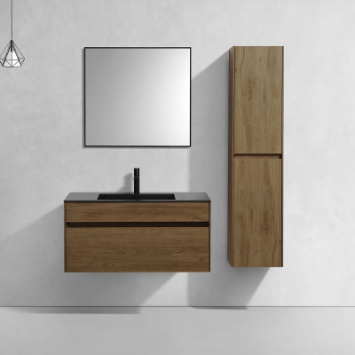 Тумба под раковину Vincea Chiara 1000 подвесная 1 ящик soft-close, T.Oak VMC-2C100TO