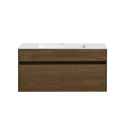 Тумба под раковину Vincea Chiara 1000 подвесная 1 ящик soft-close, T.Oak VMC-2C100TO