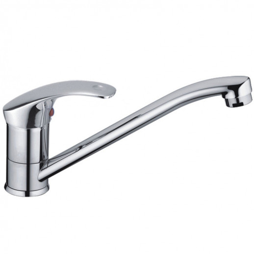 Однорычажный смеситель для кухни Haiba HB4836 с поворотным изливом (латунь) хром