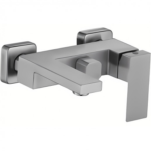 Смеситель для ванны Haiba HB60803-2 с душевым гарнитуром (нерж сталь)