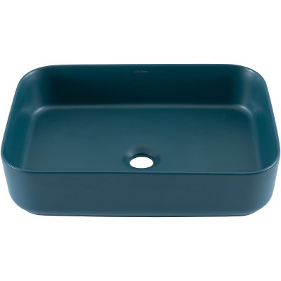 Раковина-чаша Allen Brau Fantasy 50 4.11021.PT петроль прямоугольная