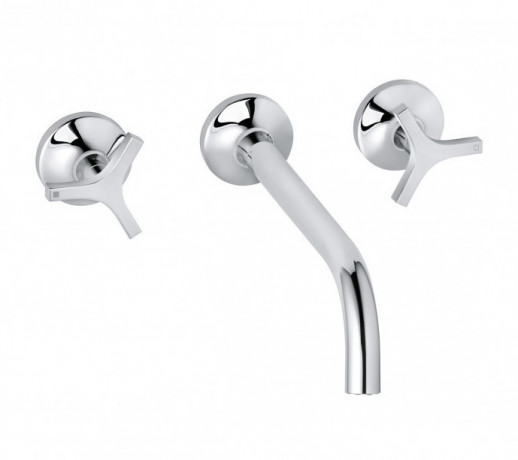 Смеситель для раковины (настенный) KLUDI Nova Fonte Deco хром 201460539