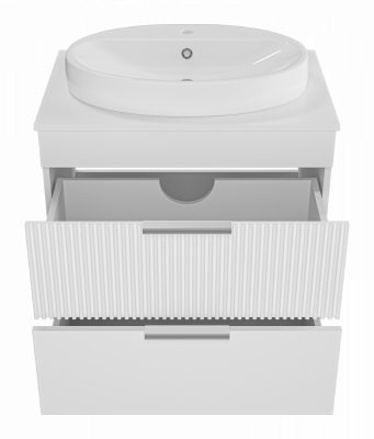 Тумба напольная Brevita Enfida 70 белый (ENF-06070-0142Я) с раковиной