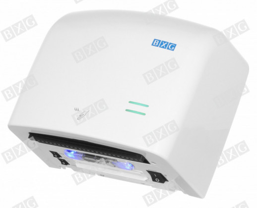 Высокоскоростная сушилка для рук (пластик белый) BXG-JET-5500