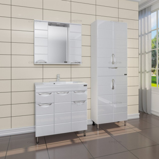 Тумба для умывальника напольная СаНта "Родос 80"  (под умывальник Фостер 80)