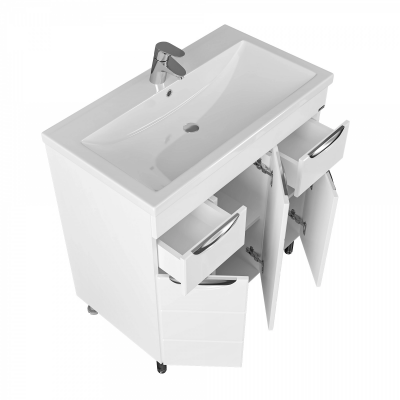 Тумба для умывальника напольная СаНта "Родос 80"  (под умывальник Фостер 80)